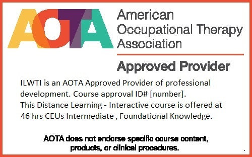 AOTA American Occupational Therapy Association, Certified Compression Specialist at ILWTI STRIDE S.T.R.I.D.E.®
