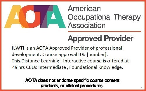 AOTA American Occupational Therapy Association, Manual Lymphatic Drainage Certification at ILWTI